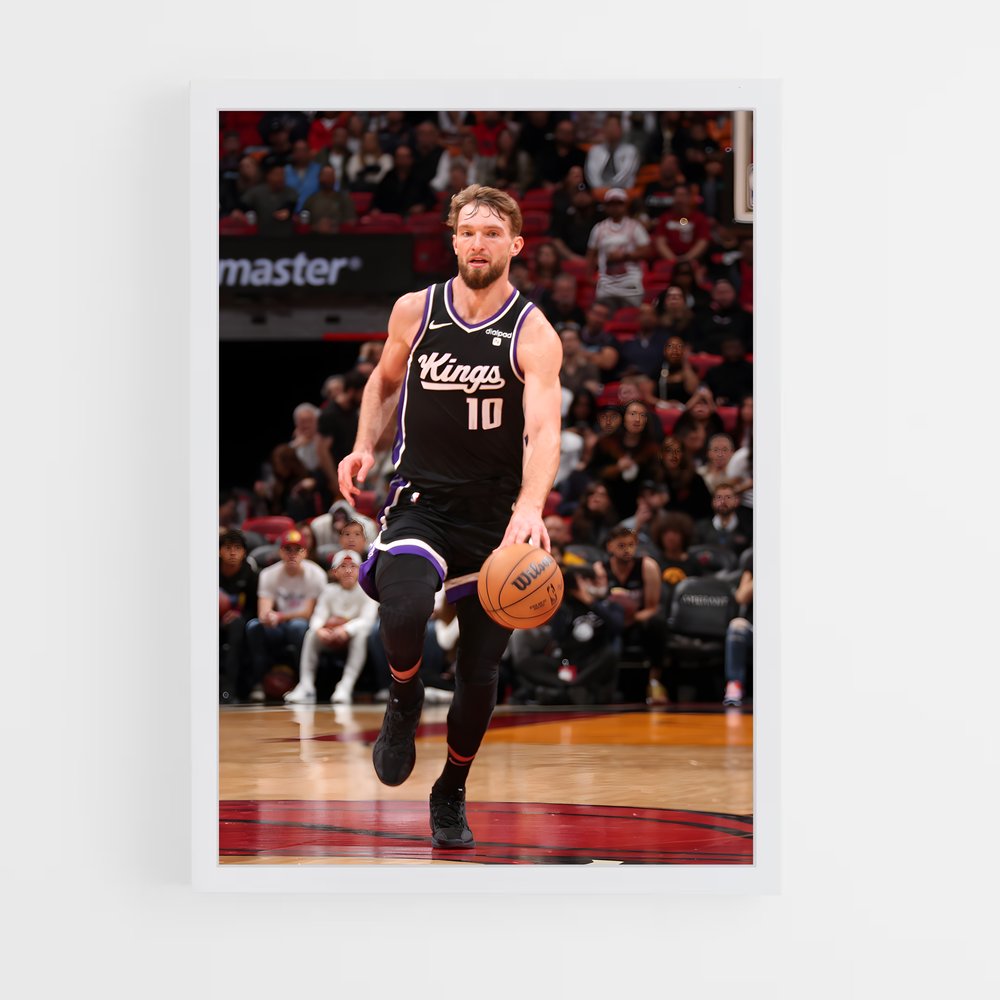 Poster Domantas de sabonis – affiche Basketball (vue 3)